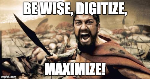 be wise, digitize, maximize